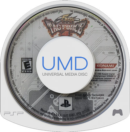 Yu-Gi-Oh! 5D's Tag Force 4 cover ar UMD Disc art for Playstation Portable (PSP)