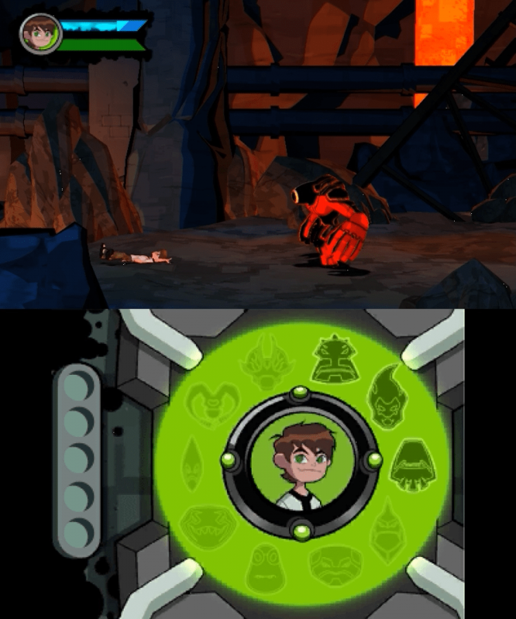 Ben 10: Omniverse gameplay for Nintendo 3DS (3DS) action-adventure video game