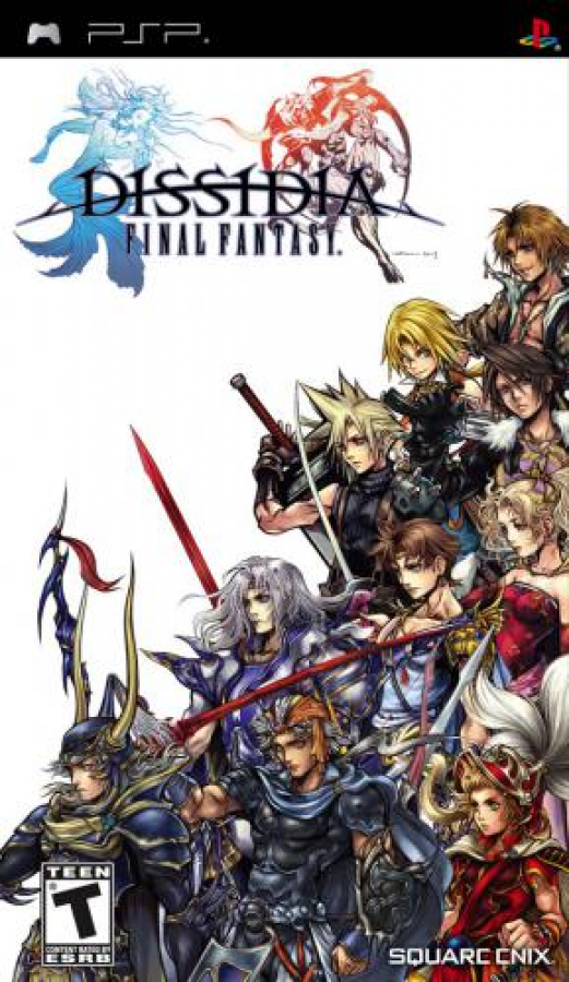 Dissidia: Final Fantasy cover art for PlayStation Portable (PSP) video game
