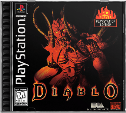 Diablo [w/ Registration Card] cover art for PlayStation 1 (PS1) video game