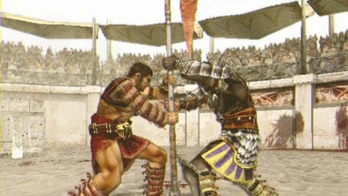 Shadow of Rome – PlayStation 2 (PS2) video game gameplay, action-adventure/hack-and-slash game.