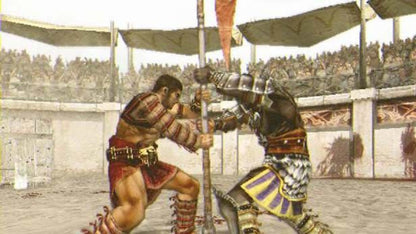 Shadow of Rome – PlayStation 2 (PS2) video game gameplay, action-adventure/hack-and-slash game.