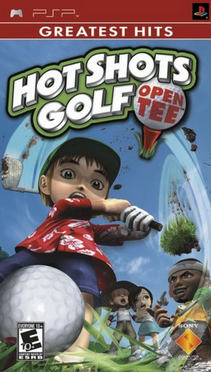 Hot Shots Golf: Open Tee [Greatest Hits] cover art for PlayStation Portable (PSP) golf sports game