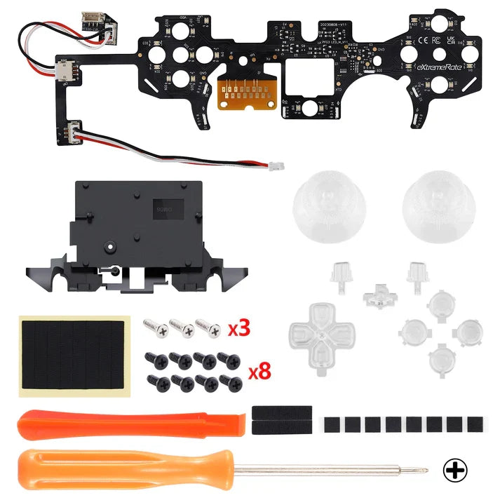 DTF V4 LED Kit for PS5 Controller - BDM-030/040/050/060 - eXtremeRate