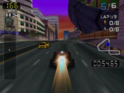 San Francisco Rush 2049 gameplay for Nintendo 64 (N64) video game