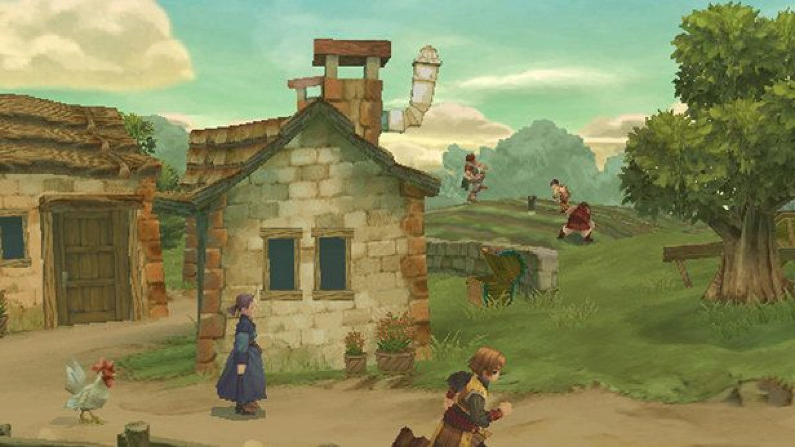 Radiata Stories – PlayStation 2 (PS2) video game gameplay, action role-playing game.