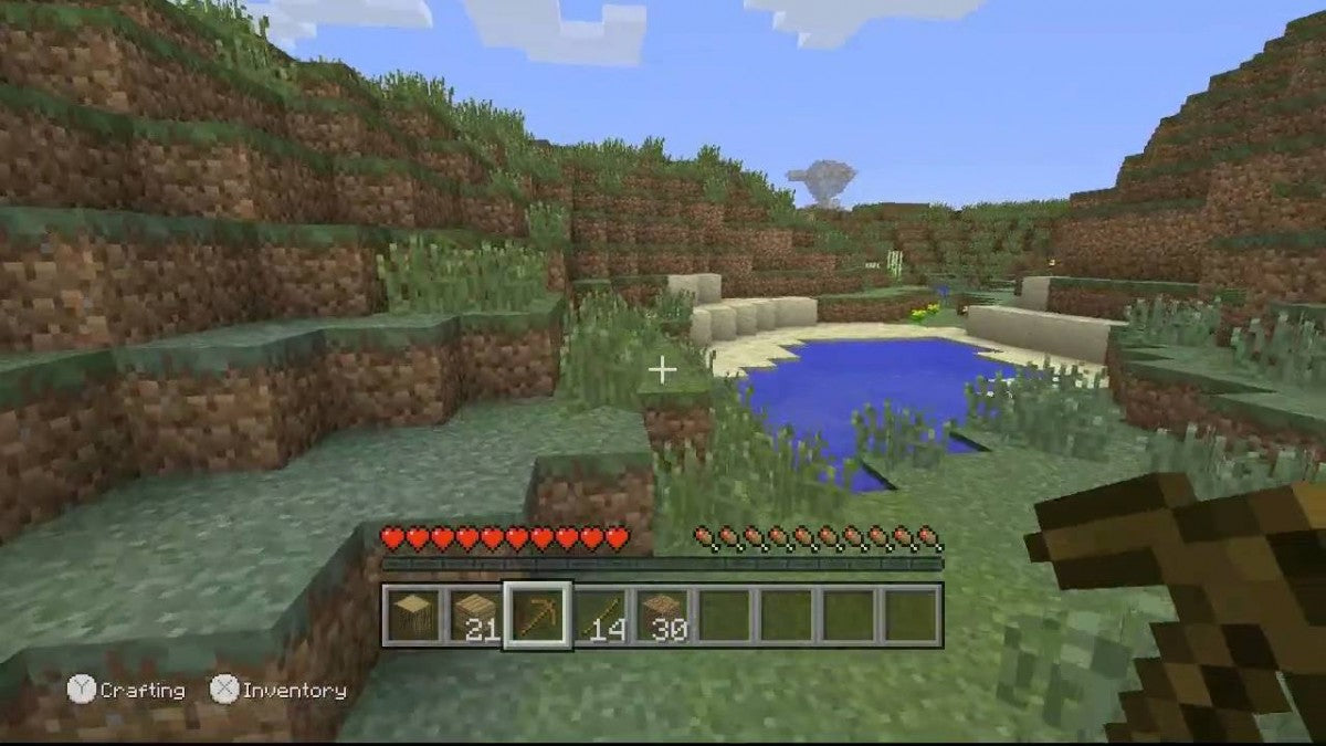 Minecraft WiiU Edition gameplay for Nintendo Wii U (WiiU) video game
