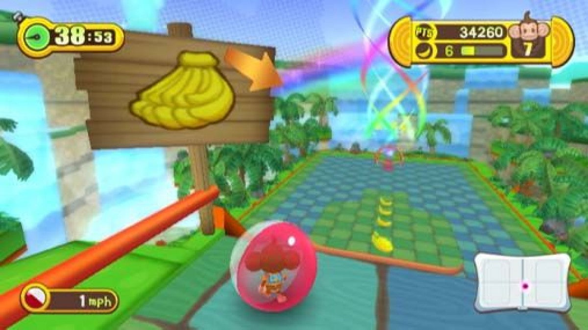 Super Monkey Ball: Step & Roll – Nintendo Wii (Wii) arcade platformer puzzle action video game gameplay