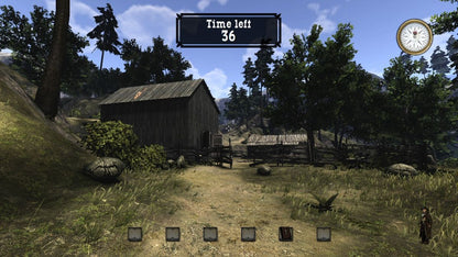 Call of Juarez Xbox 360 game featuring Wild West first person shooter action dual character campaign storyline intense gunfights historical western setting and multiplayer modes by Ubisoft gameplay