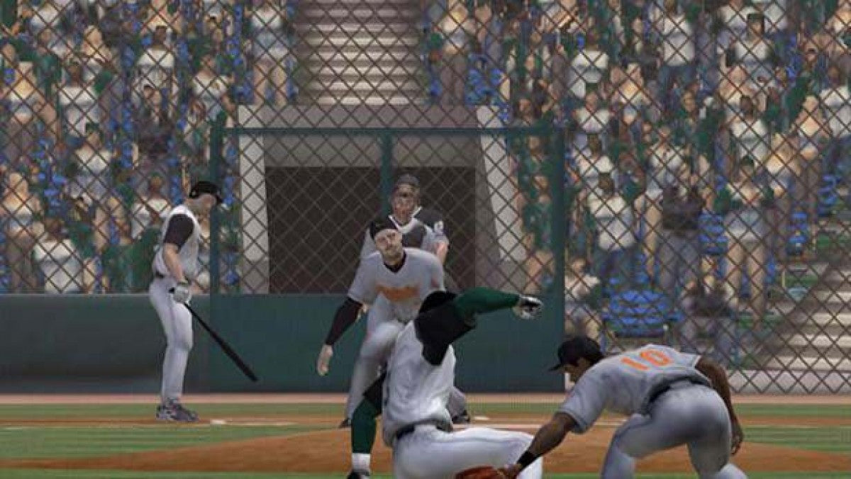 Major League Baseball 2K6 gameplay for PlayStation 2 (PS2) retro baseball video game