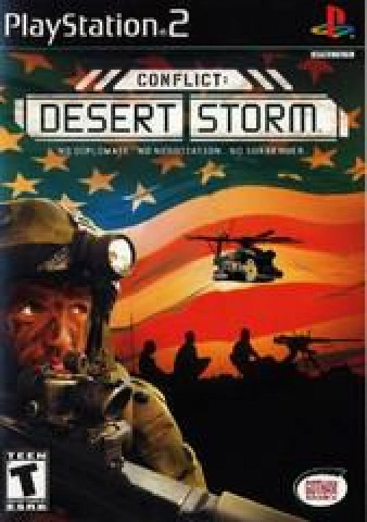 Conflict: Desert Storm cover art for PlayStation 2 (PS2) video game