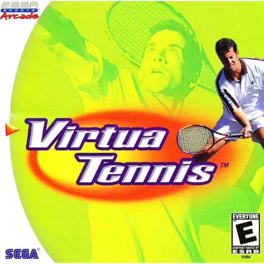 Virtua Tennis cover art for Sega Dreamcast (DC) video game