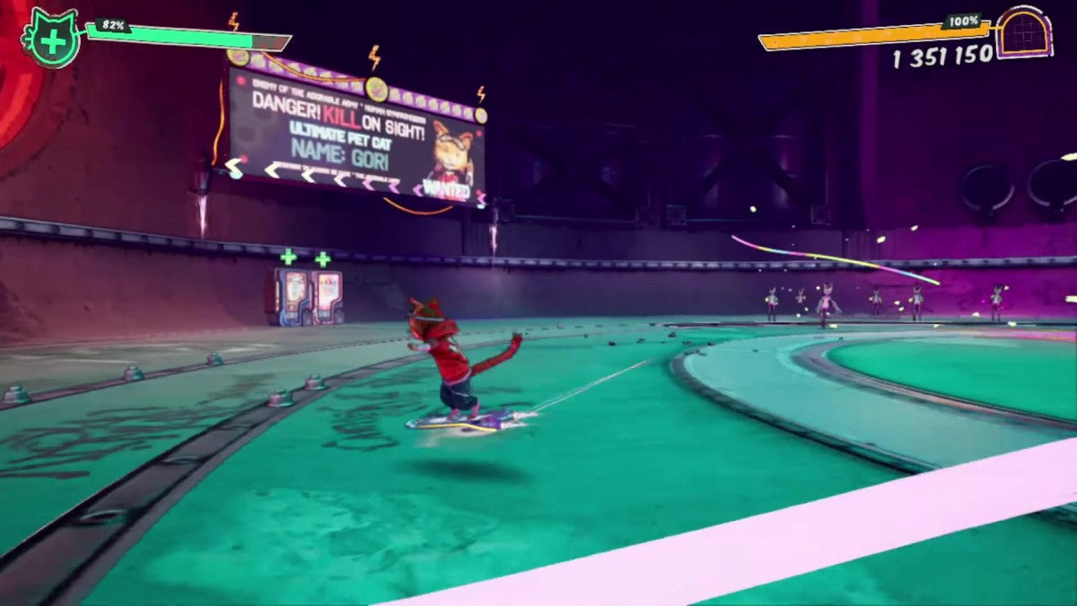 Gori: Cuddly Carnage gameplay image for Nintendo Switch (NS) video game