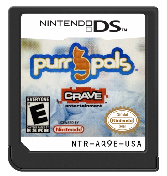 Purr Pals – Nintendo DS: Care for and play with virtual cats, complete fun activities, and explore interactive pet adventures cartridge