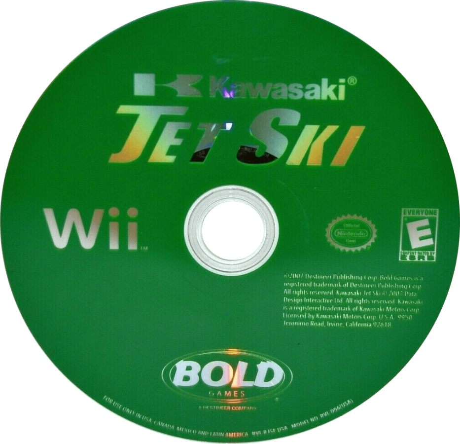 Kawasaki Jet Ski – Nintendo Wii (Wii) personal watercraft racing sports video game disc