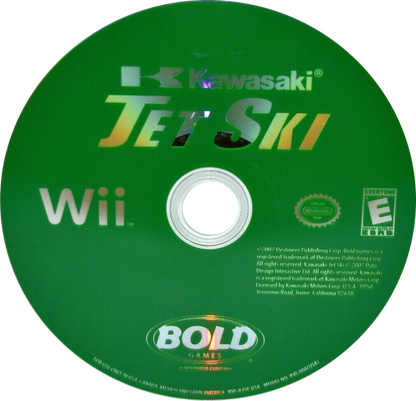 Kawasaki Jet Ski – Nintendo Wii (Wii) personal watercraft racing sports video game disc