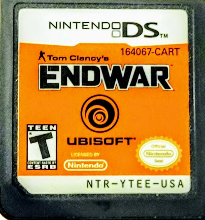 Tom Clancy's EndWar cartridge for Nintendo DS (DS) real-time tactics video game