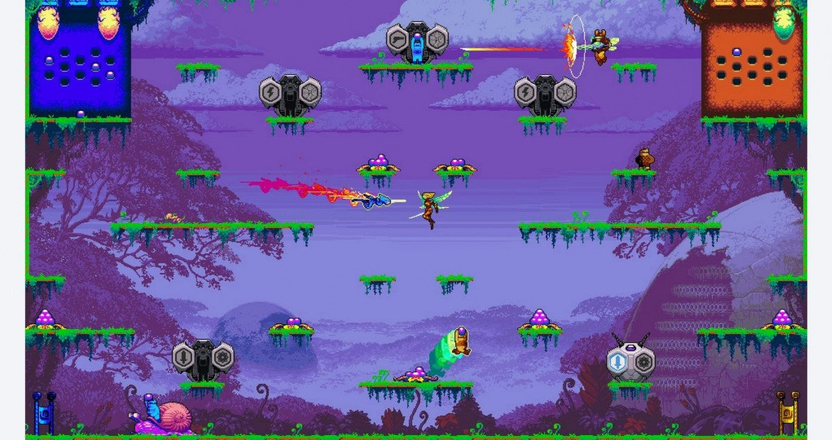 Killer Queen Black gameplay image for Nintendo Switch NS video game