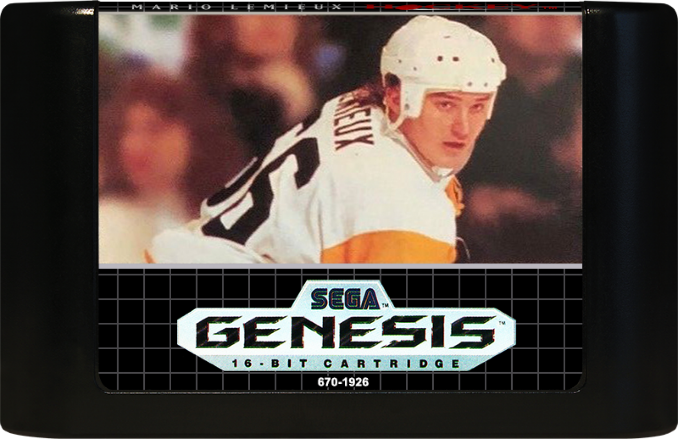 Mario Lemieux Hockey cartridge for Sega Genesis (GEN) video game