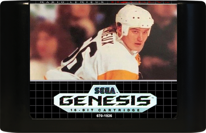Mario Lemieux Hockey cartridge for Sega Genesis (GEN) video game