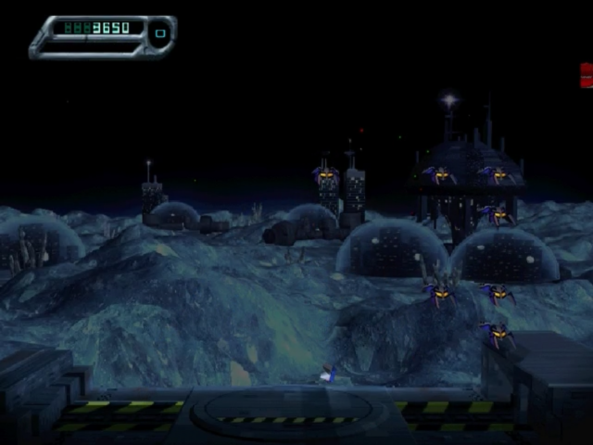 Space Invaders gameplay for Nintendo 64 (N64) video game