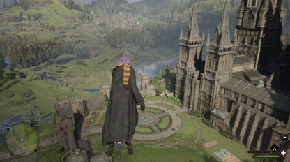 Hogwarts Legacy PlayStation 4 PS4 for retro video game enthusiasts featuring open world fantasy role playing gameplay magical spell casting exploration of the wizarding world character customization story driven quests mythical creatures and collectible gaming appeal gameplay 