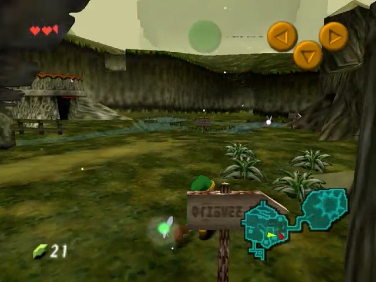 The Legend of Zelda Ocarina of Time Collectors Edition gameplay for Nintendo 64 (N64) video game