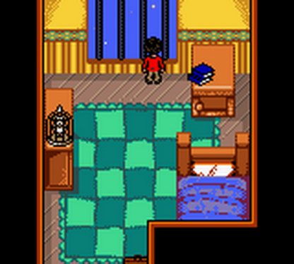 Harry Potter and the Chamber of Secrets for Game Boy Color (GBC) at Gamers INC, featuring a turn-based RPG adaptation of Harry’s second year at Hogwarts, where you explore familiar locations, learn spells, battle magical creatures, and relive the mystery of the Chamber of Secrets in a charming retro handheld adventure format gameplay screenshot