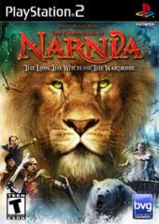 The Chronicles of Narnia: The Lion, the Witch and the Wardrobe cover art for PlayStation 2 (PS2) video game