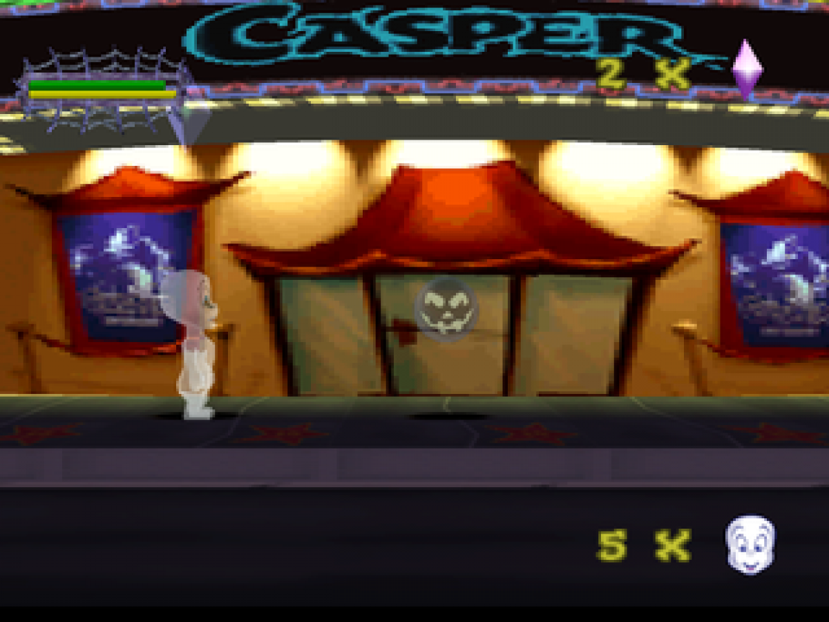 Casper: Friends Around the World retro children's educational adventure game for PlayStation 1 (PS1) gameplay
