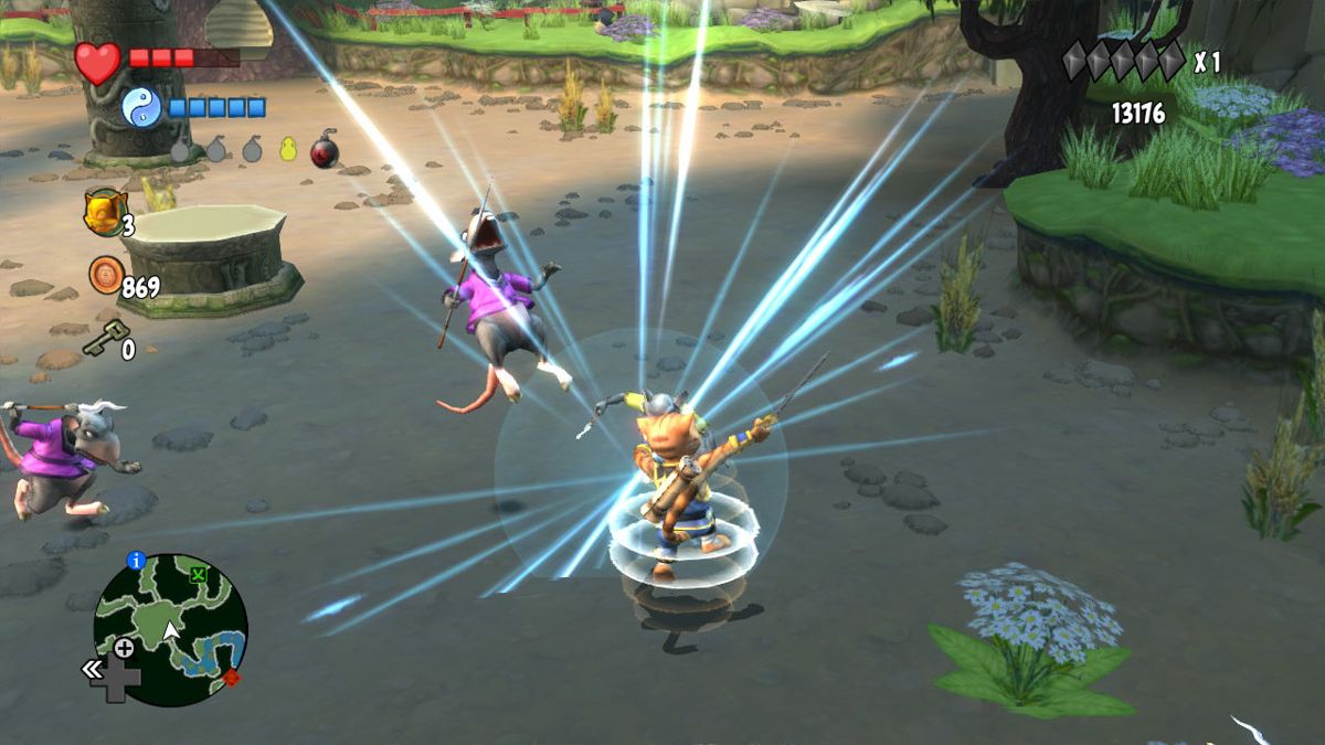 Legend of Kay Anniversary PlayStation 4 (PS4) action platformer video game gameplay