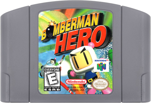 Bomberman Hero cartridge for Nintendo 64 N64 video game