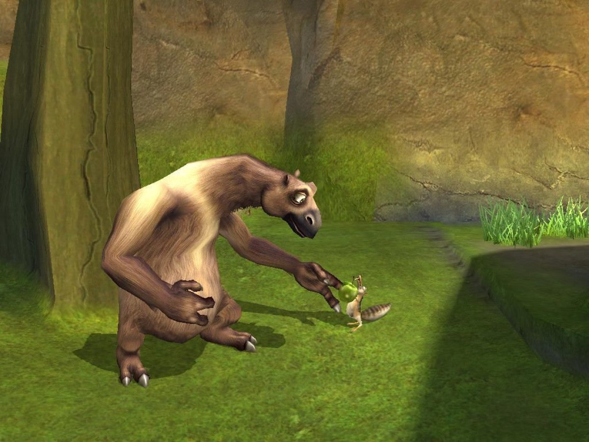 Ice Age 2: The Meltdown gameplay for Playstation 2 (PS2) video game cover art