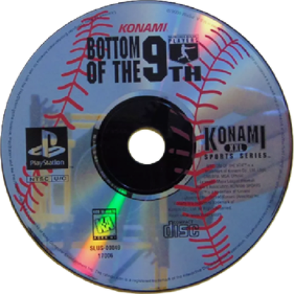 MLBPA: Bottom of the 9th disc for PlayStation 1 (PS1) retro baseball video game