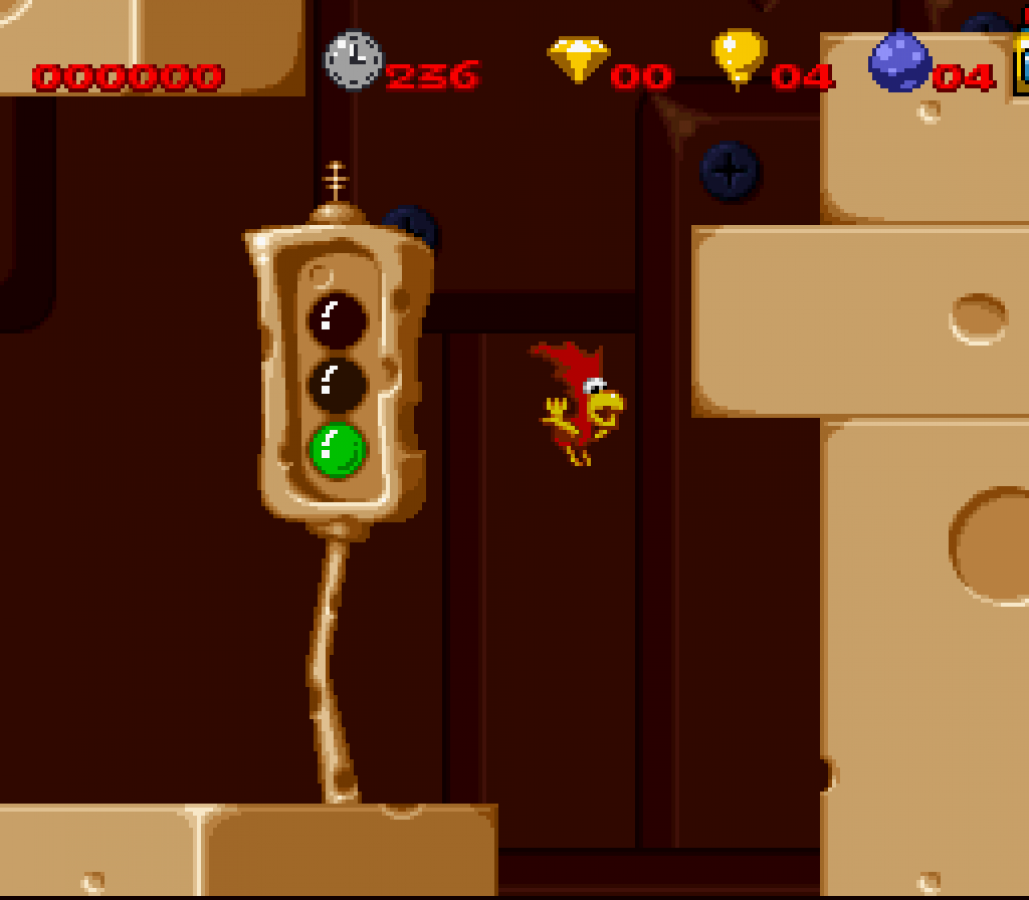Super Alfred Chicken gameplay image for Super Nintendo Entertainment System (SNES) retro video game