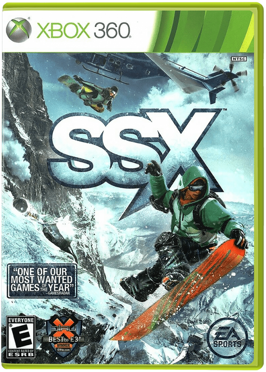 SSX cover art for Xbox 360 (X360) video game