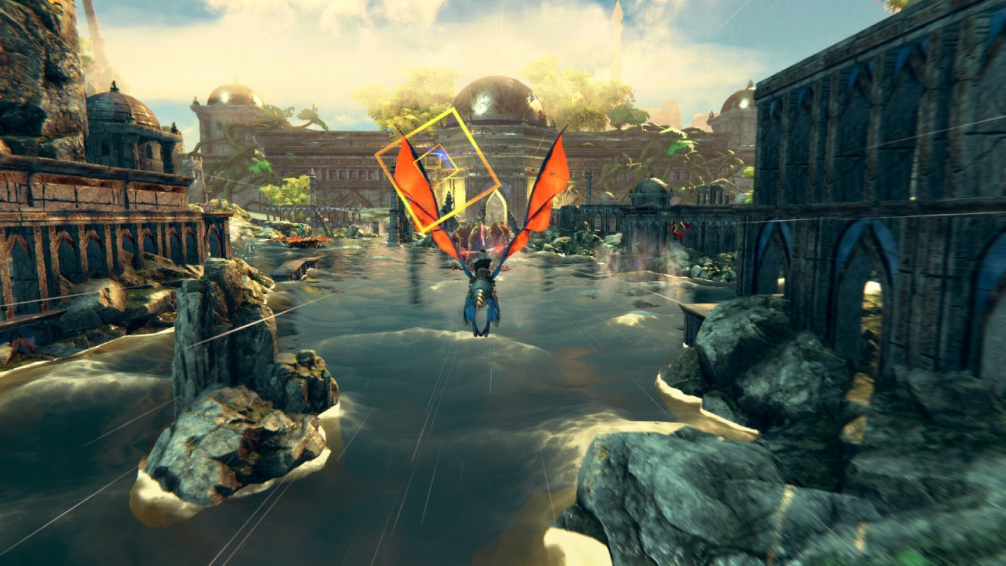Panzer Dragoon Limited Run #067 Nintendo Switch inspired design featuring on rails shooter action aesthetic dragon riding aerial combat sweeping fantasy landscapes classic Sega revival cinematic flight sequences fast paced arcade gameplay and atmospheric sci fi adventure presentation gameplay 