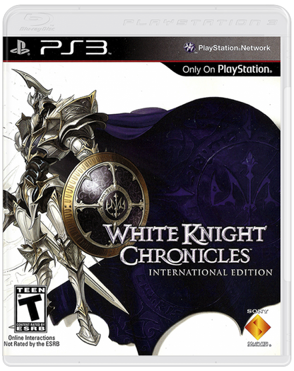 White Knight Chronicles [International Edition] cover art for PlayStation 3 (PS3) video game