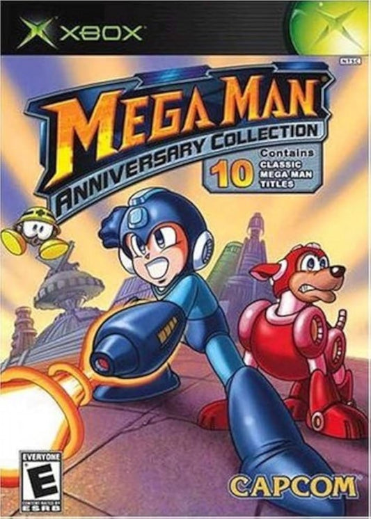 Mega Man: Anniversary Collection cover art for Xbox (XBOX) video game