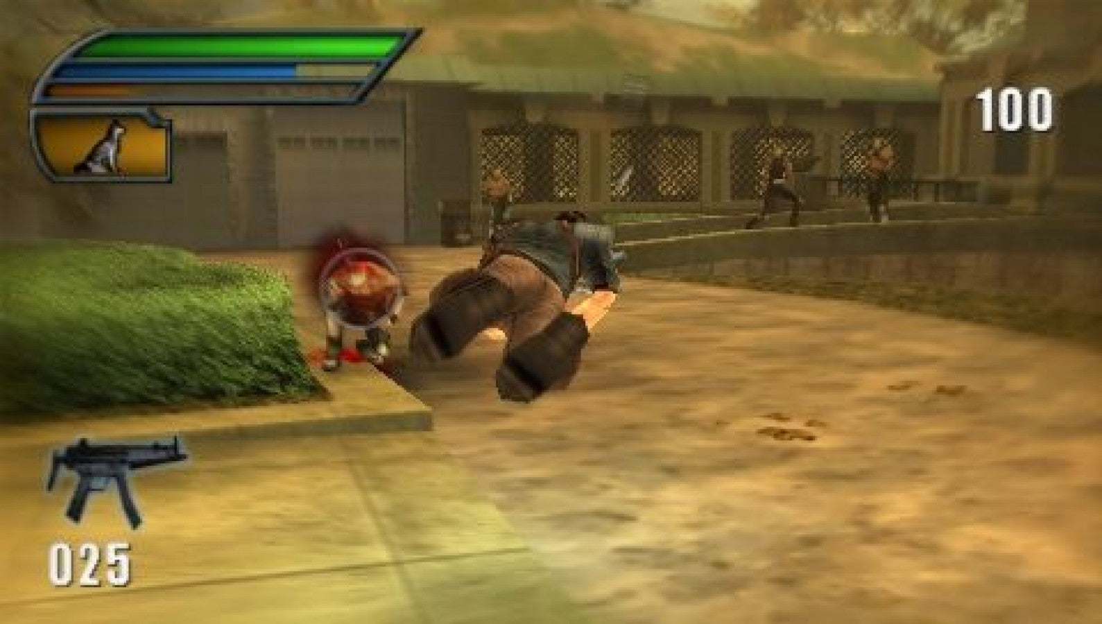 Dead to Rights: Reckoning – PlayStation Portable (PSP) gameplay for third-person action shooter video game