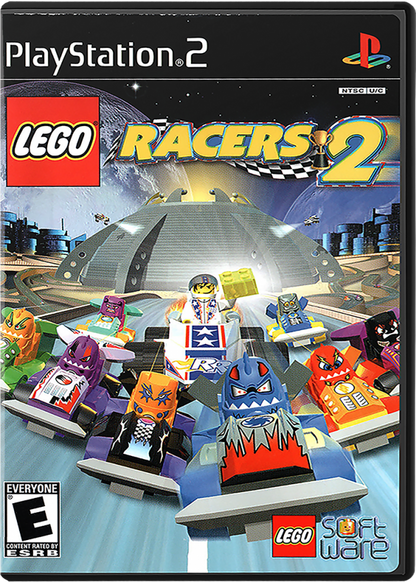 LEGO Racers 2 cover art for PlayStation 2 (PS2) video game