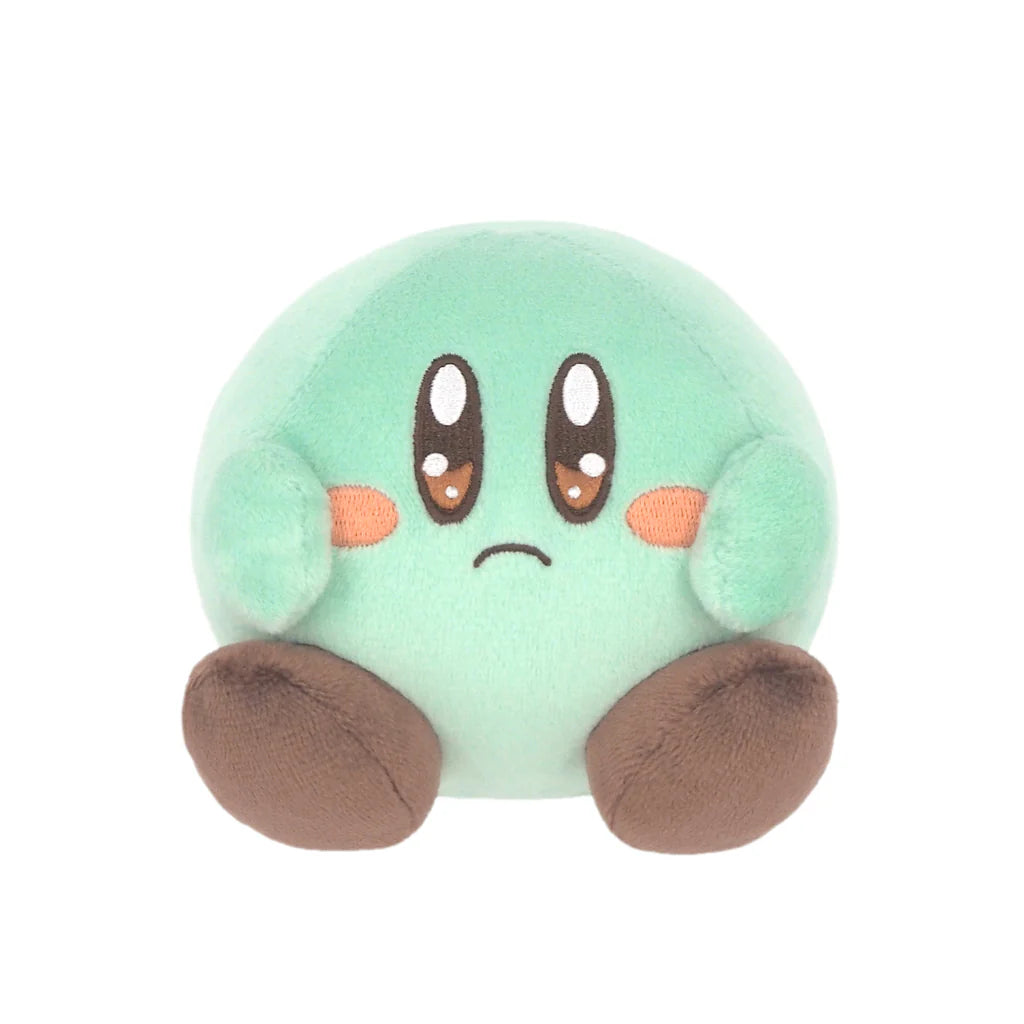 Kirby Chocolate Mint 4 inch plush dessert themed variant Nintendo character collectible soft toy