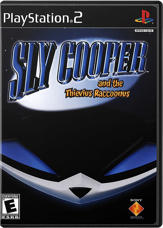 Sly Cooper and the Thievius Raccoonus cover art for PlayStation 2 (PS2) video game