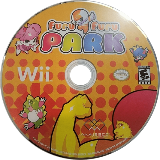 Furu Furu Park – Nintendo Wii (Wii) party mini-game collection disc for video game