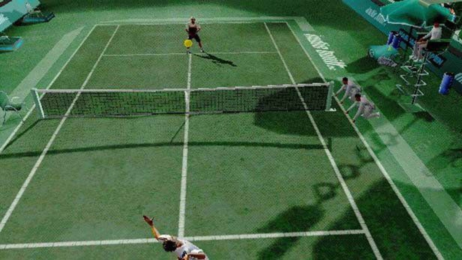 Top Spin – PlayStation 2 (PS2) video game gameplay, tennis sports simulation.