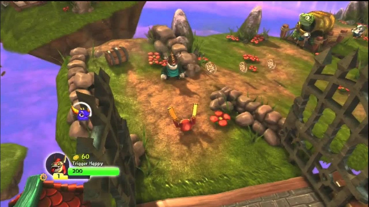 Skylanders: Spyro's Adventure gameplay for Xbox 360 (X360) action-adventure toys-to-life video game 