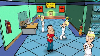 Family Guy: Video Game gameplay for PlayStation 2 (PS2) comedy action-adventure video game based on the TV series