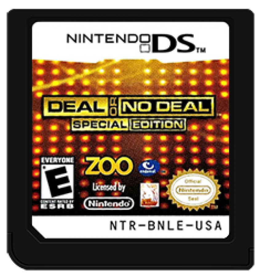 Deal or No Deal [Special Edition] cartridge for Nintendo DS (DS) game show puzzle video game