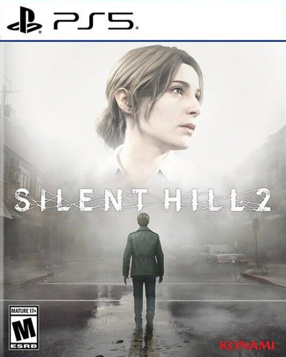 Silent Hill 2 PS5 game featuring psychological horror, atmospheric survival gameplay, and a chilling, story-driven experience on PlayStation 5 cover art