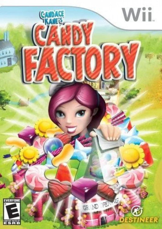 Candace Kane's Candy Factory cover art for Nintendo Wii (Wii) video game